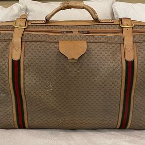 1990 Vintage Gucci Suitcase